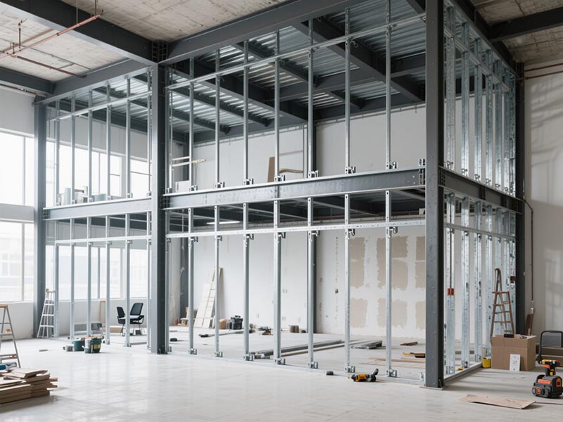 辦公室裝修二層搭建施工材料怎么選？裝修公司透露這 3 個(gè)關(guān)鍵點(diǎn)