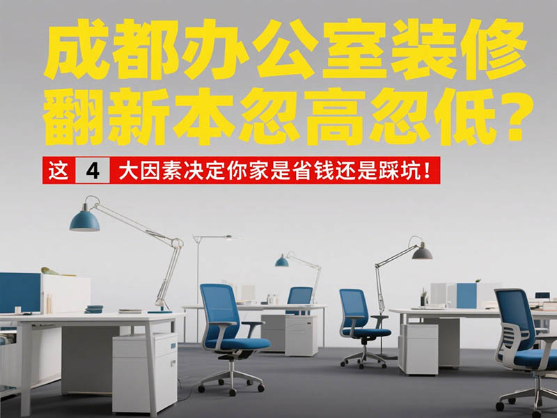 成都辦公室裝修翻新成本忽高忽低？這 4 大因素決定你家是省錢(qián)還是踩坑！